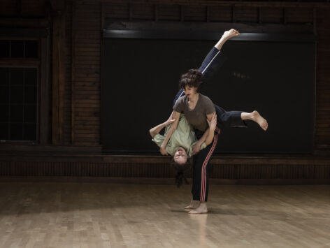 A photo of Gabrielle in action. Photo credit stephen texiera.
